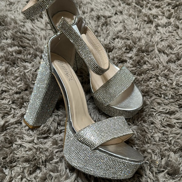 Rhinestone Women Heels - Picture 2 of 5